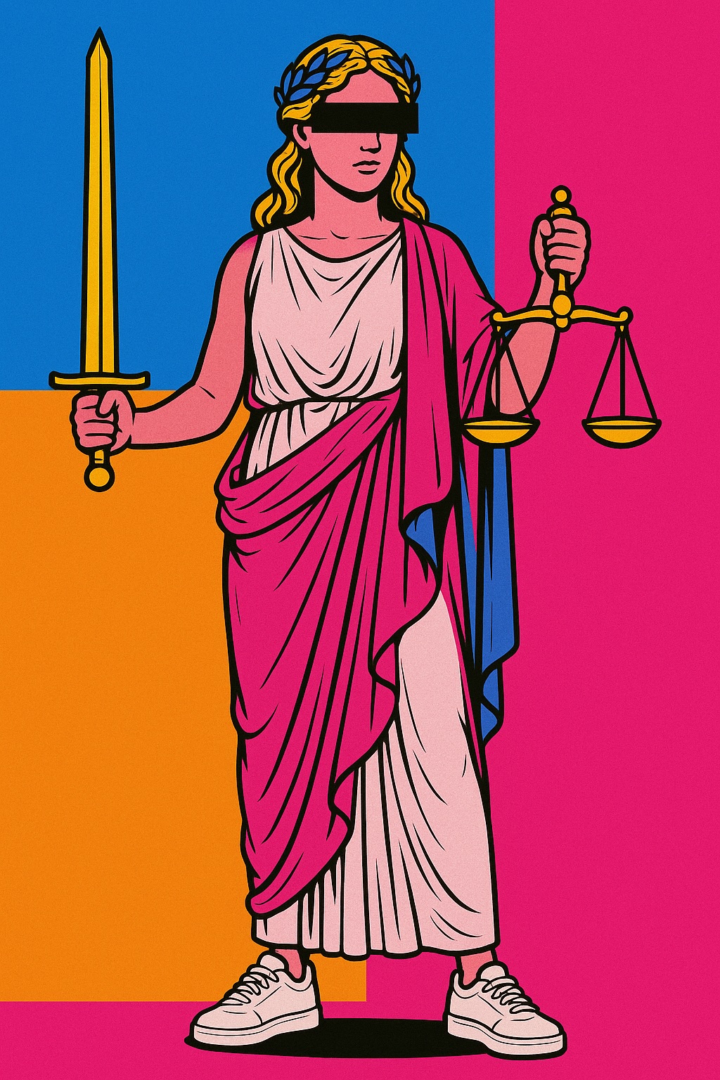 Pop Art Justice - Sandel